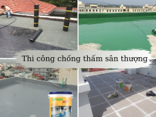 Tầm quan trọng của việc chống thấm sân thượng 