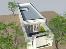 Phương án giảm nhiệt cho mái bằng bê tông cho nhà phố 